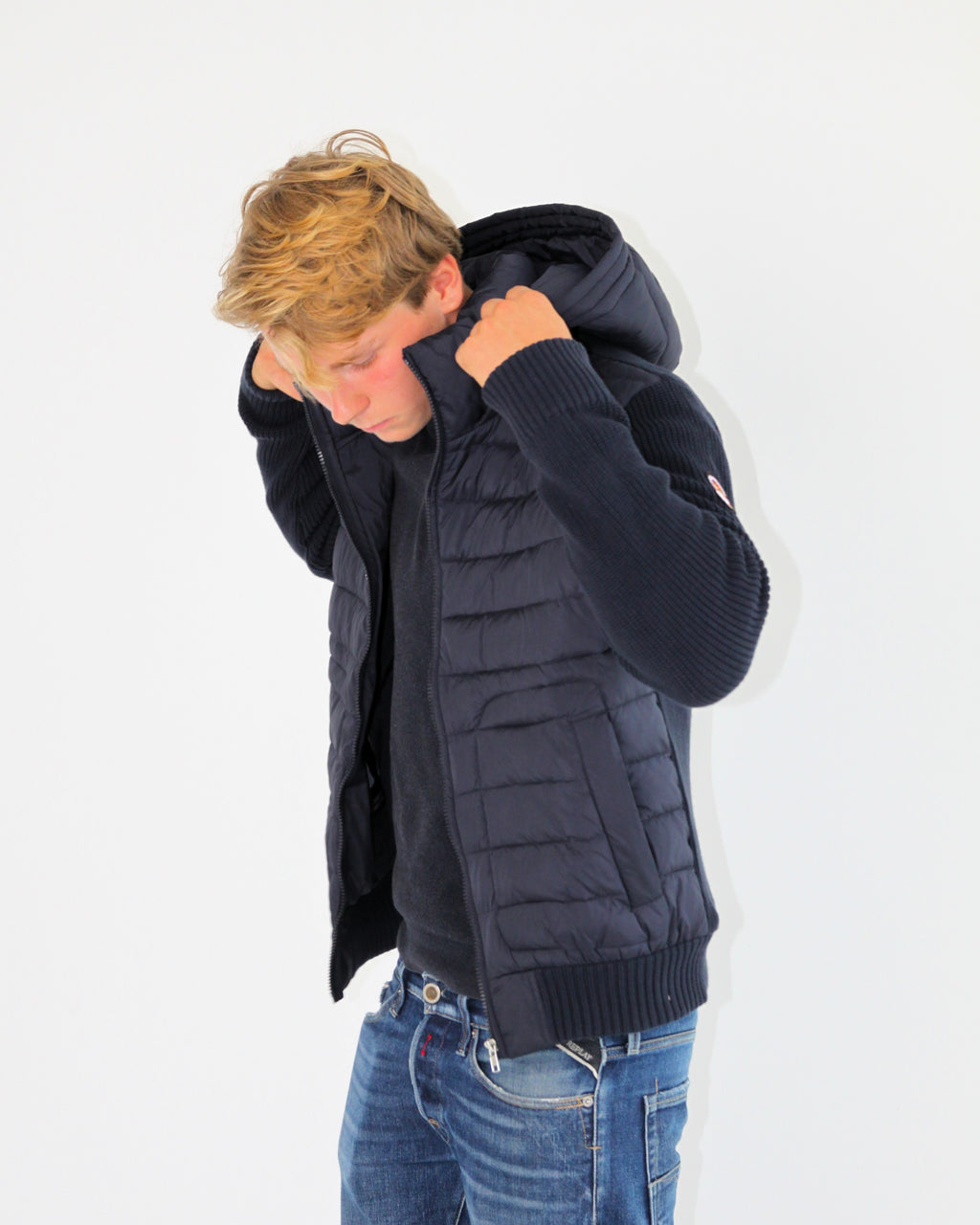 Auro Studios Cardigan — Navy